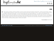 Tablet Screenshot of lamptonart.com